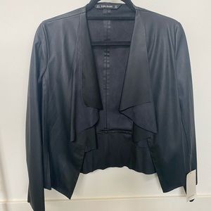 Zara Faux Leather Jacket
